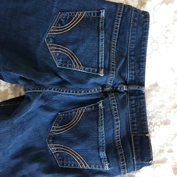 3L Hollister Low Rise Skinny Jeans Dark Blue - Picture 6 of 6